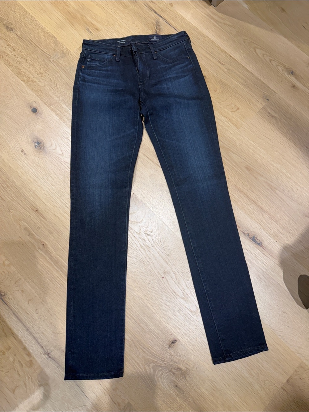 AG Jeans Prima Mid-Rise Stretch Cigarette Jeans Sz 24 NWT Color Valley